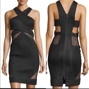 NWOT Kendall + Kylie Mesh-Front Sexy Dress